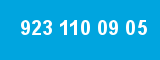923 110 09 05 923 110 09 05